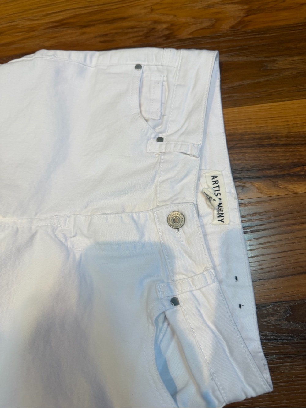 Artisan Ny White Skinny Jeans - Classic White - Picture 3 of 7